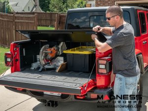 Jeep Gladiator JT Armis Hard Folding Bed Cover w/ LINE-X